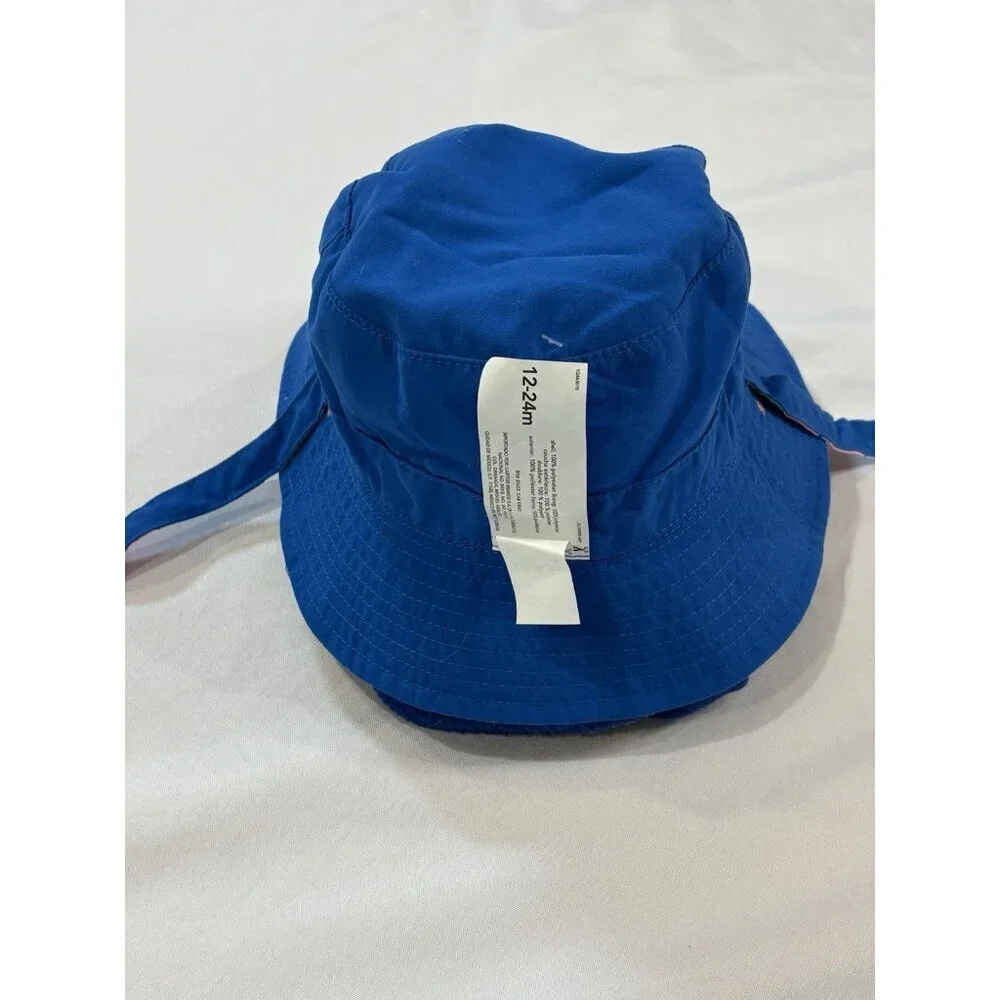Carters Baby Tropical Reversable Bucket Hat 12/24 Months UPF Protection
